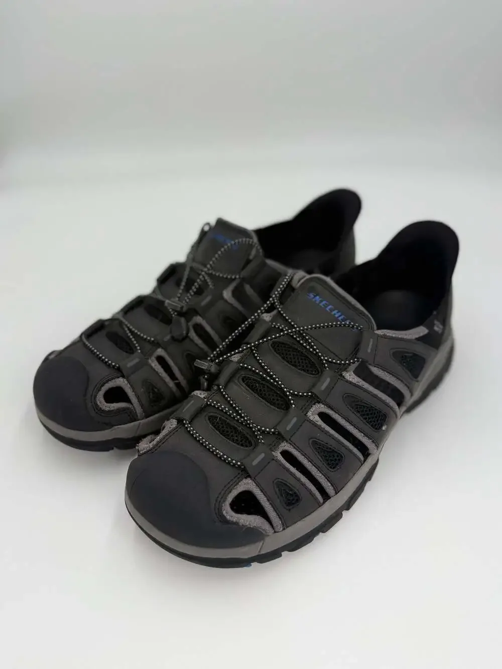 Skechers Men’s Hands Free Swift Fit Water Sandals Gorpcore Hiking Fisherman 11